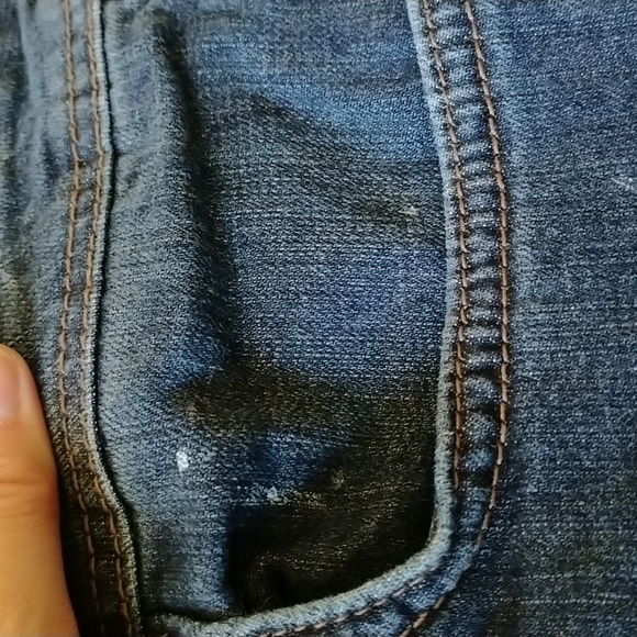 Buffalo By David Bitton Size 32x32 Straight Stretch Dark Wash Jeans - Picture 2 of 10